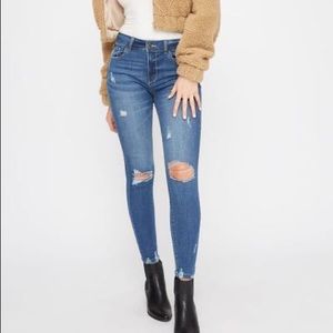 BUTT I LOVE YOU | High Rise Push Up Skinny Jean